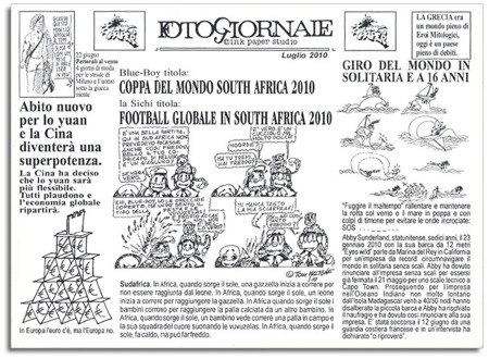 Cartolina Giornale n°30, Coppa del Mondo, South Africa 2010